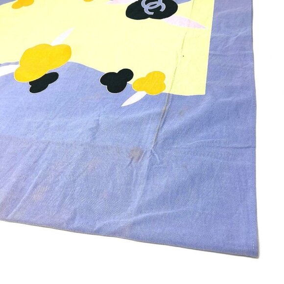 CHANEL Camelia interior cloth Miscellaneous goods cotton Multicolore - Picture 2 of 16